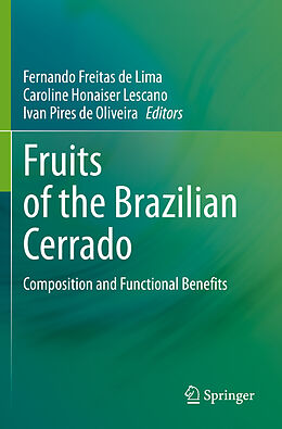 Kartonierter Einband Fruits of the Brazilian Cerrado von 