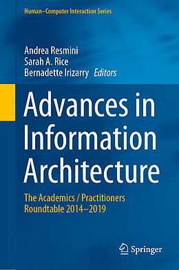 Fester Einband Advances in Information Architecture von 