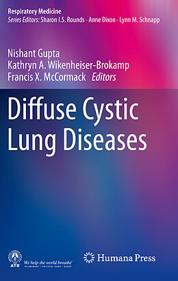 Couverture cartonnée Diffuse Cystic Lung Diseases de 