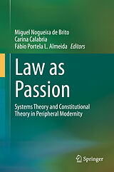 eBook (pdf) Law as Passion de 