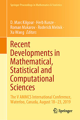 Fester Einband Recent Developments in Mathematical, Statistical and Computational Sciences von 