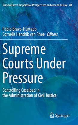 Couverture cartonnée Supreme Courts Under Pressure de 