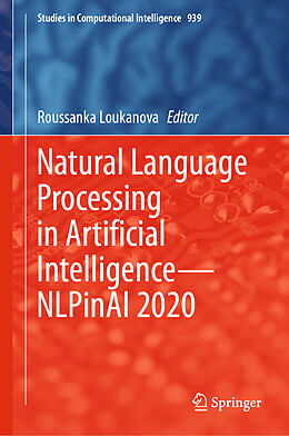 Fester Einband Natural Language Processing in Artificial Intelligence-NLPinAI 2020 von 