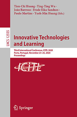 Kartonierter Einband Innovative Technologies and Learning von 