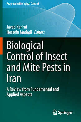 Couverture cartonnée Biological Control of Insect and Mite Pests in Iran de 