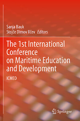 Couverture cartonnée The 1st International Conference on Maritime Education and Development de 