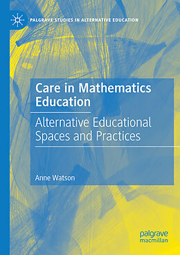 Couverture cartonnée Care in Mathematics Education de Anne Watson