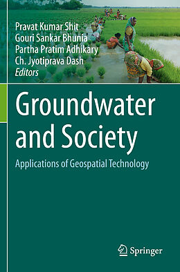 Couverture cartonnée Groundwater and Society de 