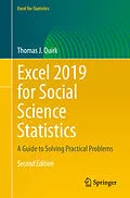 E-Book (pdf) Excel 2019 for Social Science Statistics von Thomas J. Quirk
