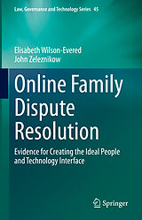 E-Book (pdf) Online Family Dispute Resolution von Elisabeth Wilson-Evered, John Zeleznikow
