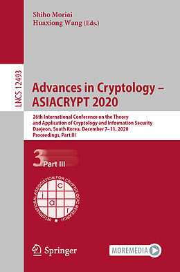 Kartonierter Einband Advances in Cryptology   ASIACRYPT 2020 von 