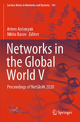 Couverture cartonnée Networks in the Global World V de 