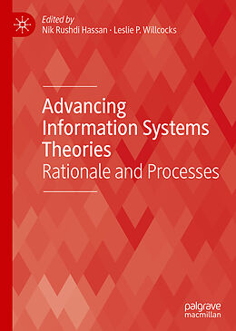 Livre Relié Advancing Information Systems Theories de 