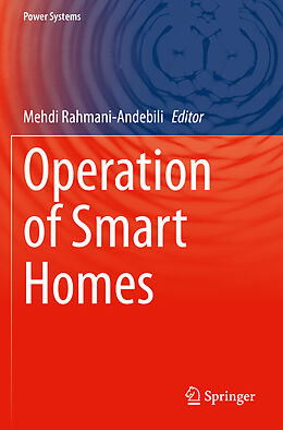 Kartonierter Einband Operation of Smart Homes von 