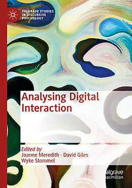 Couverture cartonnée Analysing Digital Interaction de 