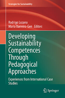 Livre Relié Developing Sustainability Competences Through Pedagogical Approaches de 