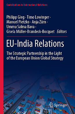 Couverture cartonnée EU-India Relations de 