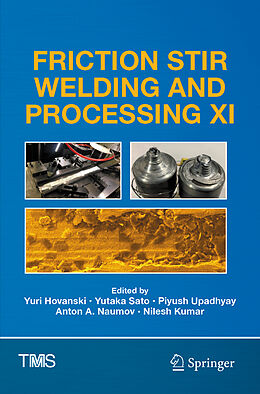 Couverture cartonnée Friction Stir Welding and Processing XI de 