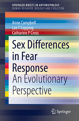 Couverture cartonnée Sex Differences in Fear Response de Anne Campbell, Catharine P Cross, Lee T Copping