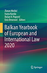 eBook (pdf) Balkan Yearbook of European and International Law 2020 de 