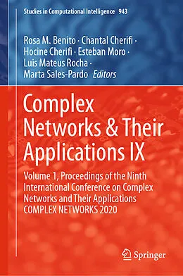 Fester Einband Complex Networks & Their Applications IX von 