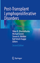 Livre Relié Post-Transplant Lymphoproliferative Disorders de 