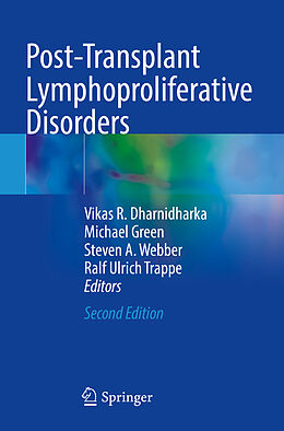 Couverture cartonnée Post-Transplant Lymphoproliferative Disorders de 