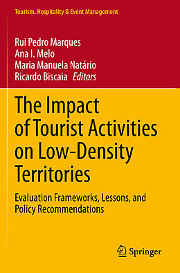 Couverture cartonnée The Impact of Tourist Activities on Low-Density Territories de 