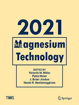Livre Relié Magnesium Technology 2021 de 
