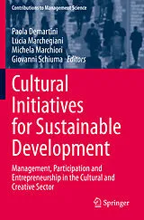Kartonierter Einband Cultural Initiatives for Sustainable Development von 