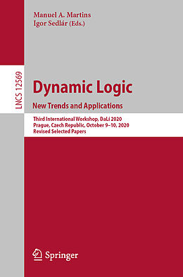 E-Book (pdf) Dynamic Logic. New Trends and Applications von 