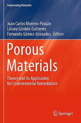 Kartonierter Einband Porous Materials von 