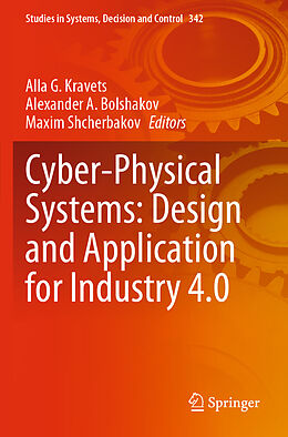 Couverture cartonnée Cyber-Physical Systems: Design and Application for Industry 4.0 de 