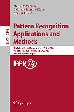 E-Book (pdf) Pattern Recognition Applications and Methods von 