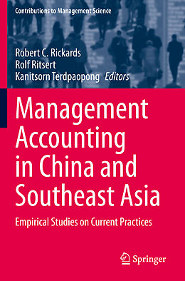 Fester Einband Management Accounting in China and Southeast Asia von 