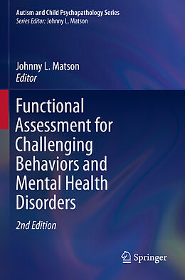 Couverture cartonnée Functional Assessment for Challenging Behaviors and Mental Health Disorders de 