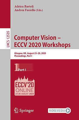 Kartonierter Einband Computer Vision   ECCV 2020 Workshops von 