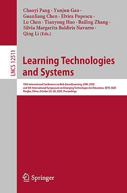 Kartonierter Einband Learning Technologies and Systems von 