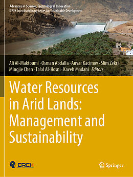 Couverture cartonnée Water Resources in Arid Lands: Management and Sustainability de 