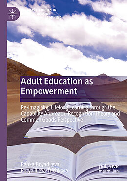 Couverture cartonnée Adult Education as Empowerment de Petya Ilieva-Trichkova, Pepka Boyadjieva