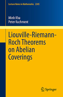 Kartonierter Einband Liouville-Riemann-Roch Theorems on Abelian Coverings von Peter Kuchment, Minh Kha
