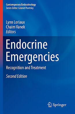 Couverture cartonnée Endocrine Emergencies de 