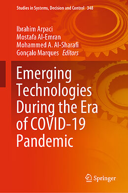 Livre Relié Emerging Technologies During the Era of COVID-19 Pandemic de 