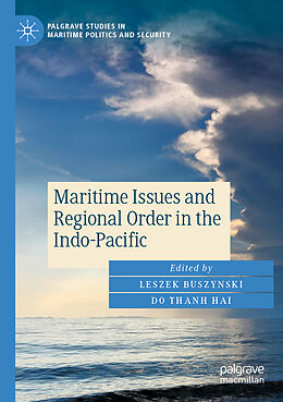 Couverture cartonnée Maritime Issues and Regional Order in the Indo-Pacific de 