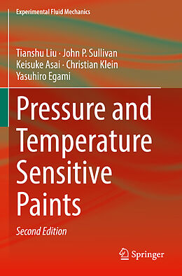 Couverture cartonnée Pressure and Temperature Sensitive Paints de Tianshu Liu, John P. Sullivan, Yasuhiro Egami