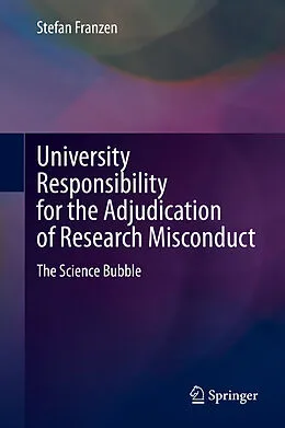 E-Book (pdf) University Responsibility for the Adjudication of Research Misconduct von Stefan Franzen