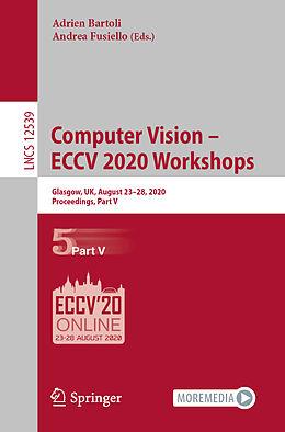 Kartonierter Einband Computer Vision   ECCV 2020 Workshops von 