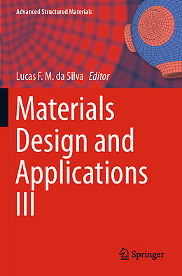 Kartonierter Einband Materials Design and Applications III von 