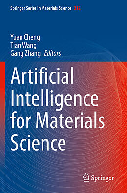 Couverture cartonnée Artificial Intelligence for Materials Science de 