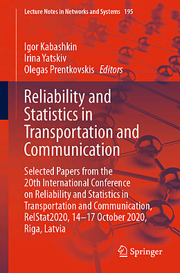 Couverture cartonnée Reliability and Statistics in Transportation and Communication de 